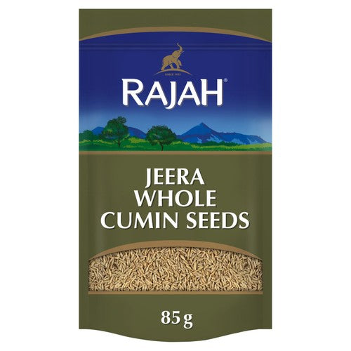 Rajah Spices Whole Cumin Jeera Seeds 85g (Pack of 2)