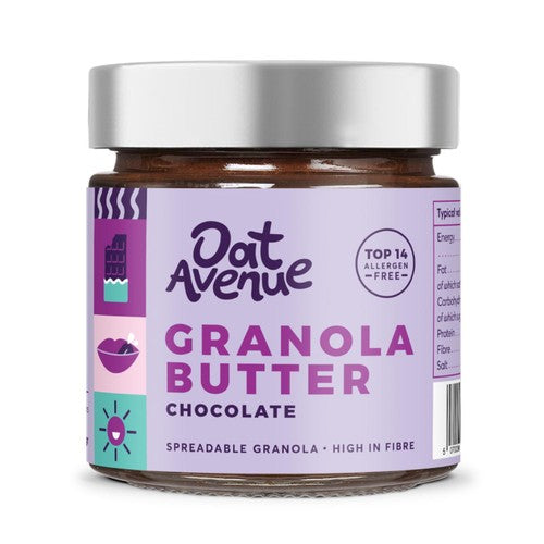Oat Avenue Chocolate Flavour Granola Butter 180g (Pack of 2)