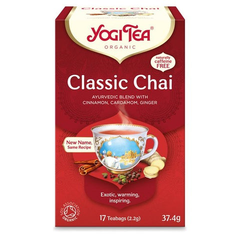 Yogi Tea Classic Chai Organic Tea Bags 17's (Pack of 3)