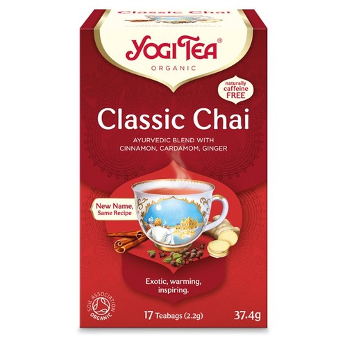 Yogi Tea Classic Chai Organic Tea Bags 17's (Pack of 3)