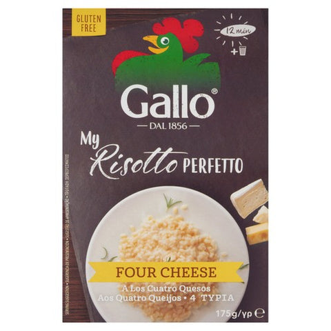 Riso Gallo My Risotto Perfetto 4 Cheese 175g (Pack of 3)