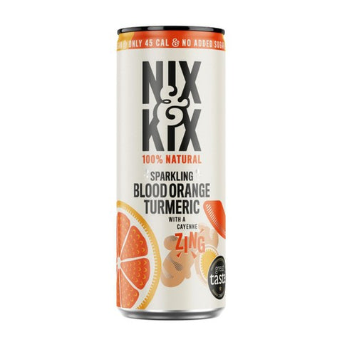 Nix & Kix Blood Orange & Turmeric 250ml (Pack of 6)