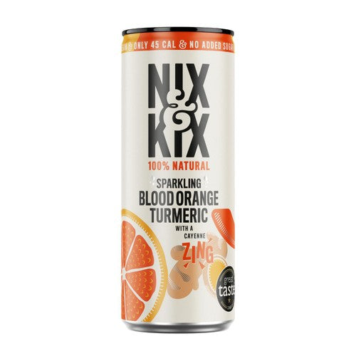 Nix & Kix Blood Orange & Turmeric 250ml (Pack of 6)
