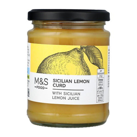 M&S Sicilian Lemon Curd 325g (Pack of 2)