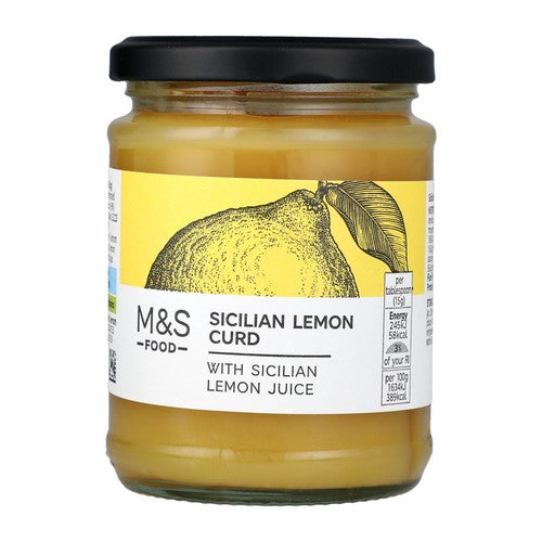 M&S Sicilian Lemon Curd 325g (Pack of 2)