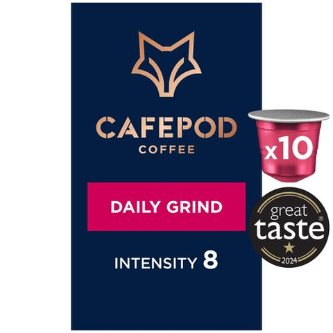 CafePod Daily Grind Nespresso Coffee Pods, 10 pods pack (Pack 3)