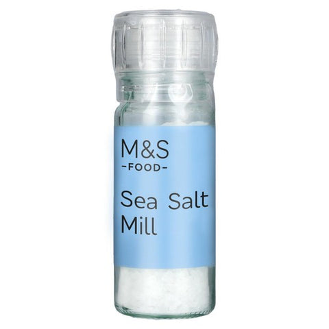 Cook With M&S Sea Salt Mill 100g (Pack of 2)