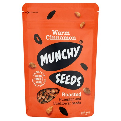 Munchy Seeds Warm Cinnamon 125g (Pack of 3)