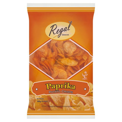 Regal Paprika Crisps 300g (Pack of 3)