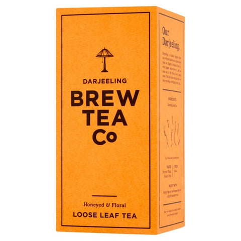 Brew Tea Co Darjeeling Loose Leaf Tea 113g (Pack of 2)