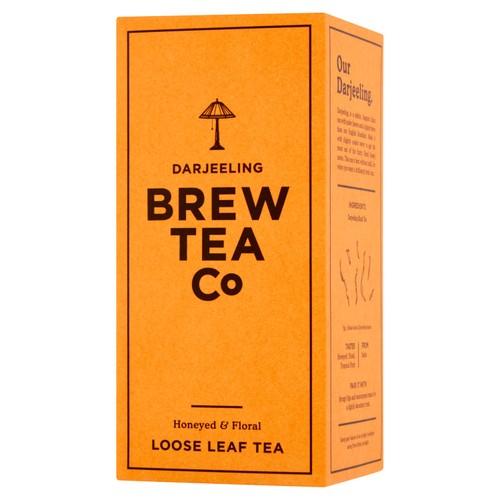 Brew Tea Co Darjeeling Loose Leaf Tea 113g (Pack of 2)