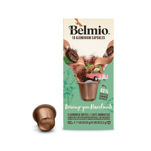 Belmio Driving you Hazelnuts Nespresso CoffeePods, 10 pods pack (Pack 3)