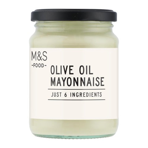 M&S Only 6 Ingredients Olive Oil Mayonnaise 250g (Pack of 2)