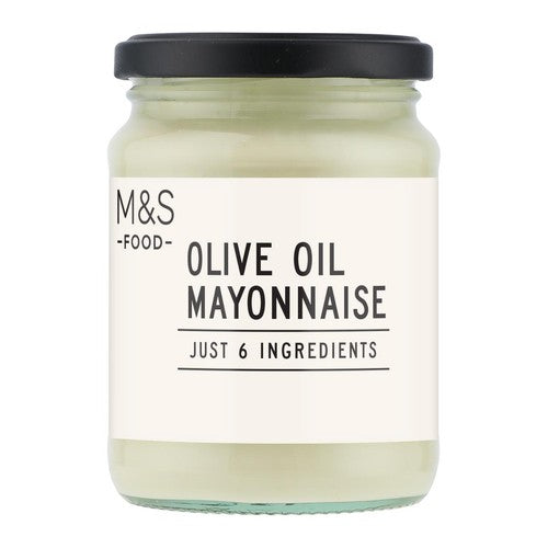 M&S Only 6 Ingredients Olive Oil Mayonnaise 250g (Pack of 2)