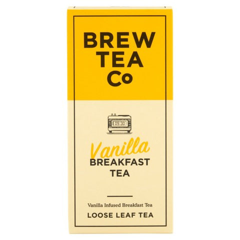 Brew Tea Co Twisted Breakfast - Vanilla - Loose Leaf Tea 113g (Pack of 2)