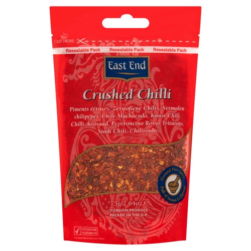 East End Crushed Chilli 75g (Pack of 2)