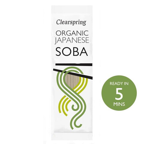 Clearspring Organic Japanese Soba Noodles 200g (Pack of 3)
