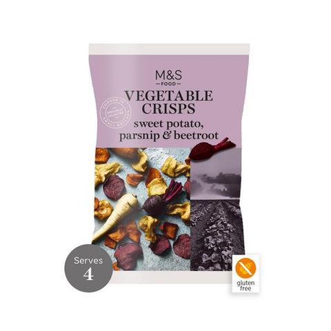 M&S Vegetable Crisps 100g (Pack of 6)