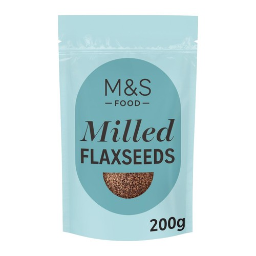M&S Milled Flaxseeds 200g (Pack of 3)