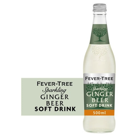 Fever-Tree Light Premium Ginger Beer 500ml (Pack of 6)