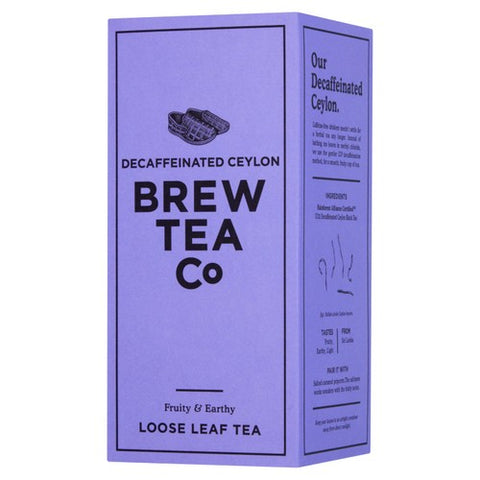 Brew Tea Co CO2 Decaffeinated Loose Leaf Tea 113g (Pack of 2)