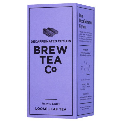 Brew Tea Co CO2 Decaffeinated Loose Leaf Tea 113g (Pack of 2)