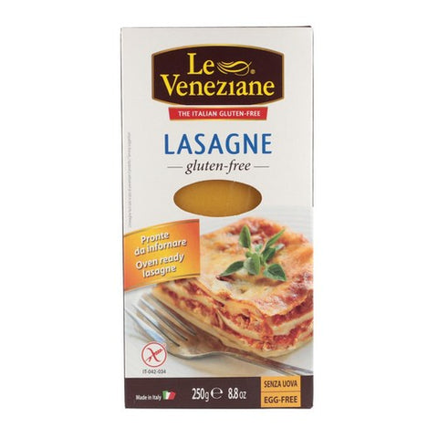 Le Veneziane Gluten Free Lasagne Sheets 250g (Pack of 3)