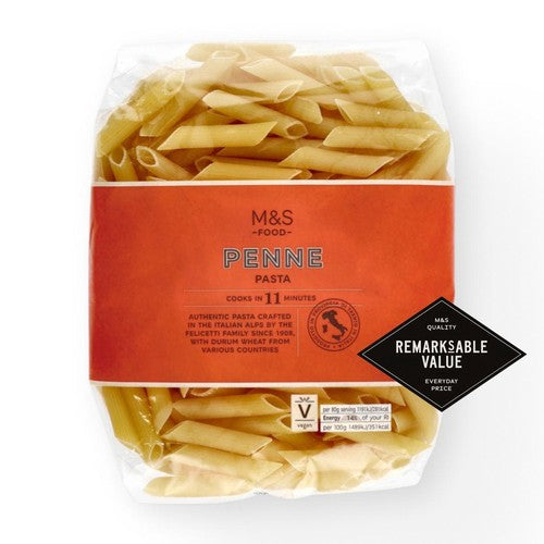 M&S Penne Pasta 500g (Pack of 3)