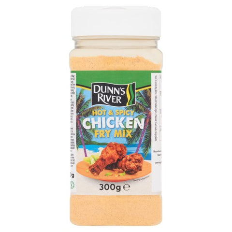 Dunn's River Hot & Spicy Chicken Fry Mix 300g (Pack of 2)