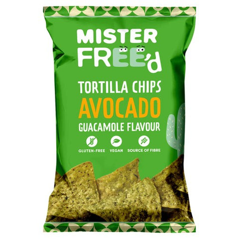 Mister Free'd Tortilla Chips with Avocado 135g (Pack of 3)