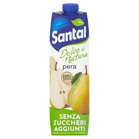 Santal No Sugar Pear 1L (Pack of 2)