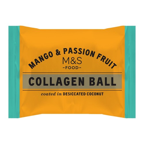 M&S Mango & Passion Fruit Collagen Ball 40g (Pack of 3)