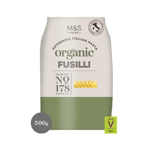 M&S Organic Fusilli 500g (Pack of 3)
