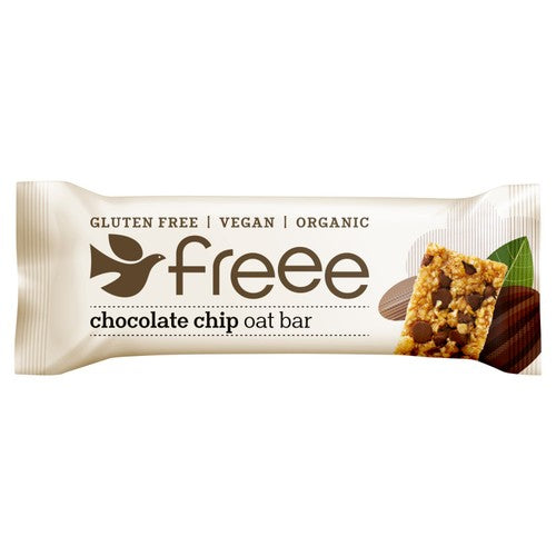 Freee Organic Gluten Free Chocolate Chip Oat Bars 35g (Pack of 3)