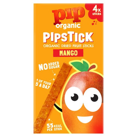 Pip Organic Pipstick Mango 4 x 18g (Pack of 3)