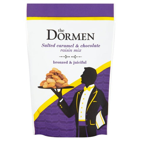 The Dormen Salted Caramelised Peanuts & Chocolate Raisin Mix 100g (Pack of 3)