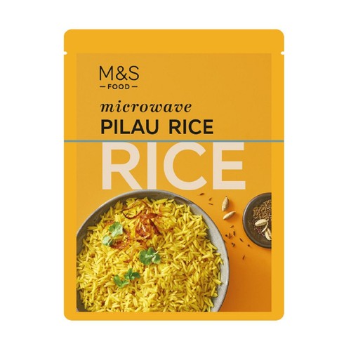 M&S Pilau Rice 250g (Pack of 3)