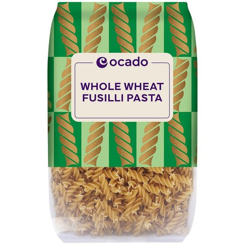 Ocado Whole Wheat Fusilli Pasta 500g (Pack of 3)
