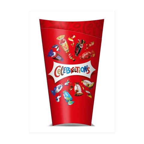 Celebrations Milk Chocolate Selection Box Mini Chocolate 300g (Pack 3)