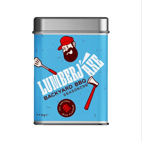 Lumberjaxe - Backyard BBQ Seasoning 110g (Pack of 2)