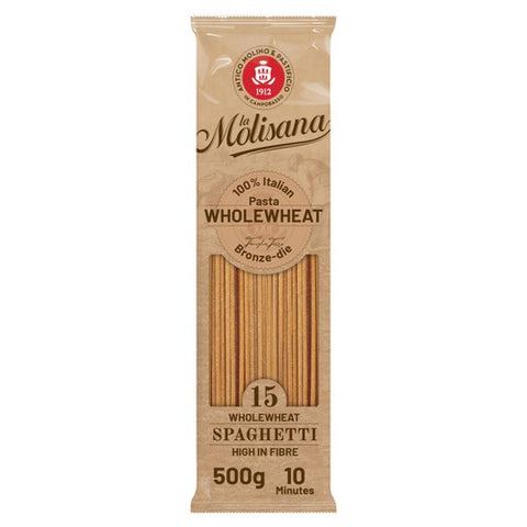 La Molisana Wholewheat Spaghetti Pasta No.15 500g (Pack of 3)