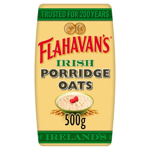 Flahavan's Porridge Oats Irish 500g (Pack of 3)