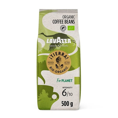 Lavazza Tierra Organic Coffee Beans 500g (Pack of 2)