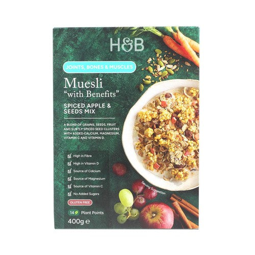 Holland & Barrett Joints, Bone & Muscle Muesli "with Benefits" 400g (Pack of 3)