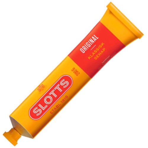 Slotts Senap Original Mustard 220g (Pack of 2)