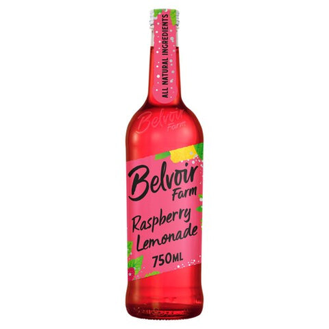 Belvoir Raspberry Lemonade Presse 750ml (Pack of 2)