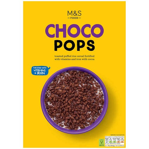 M&S Choco Pops 375g (Pack of 3)