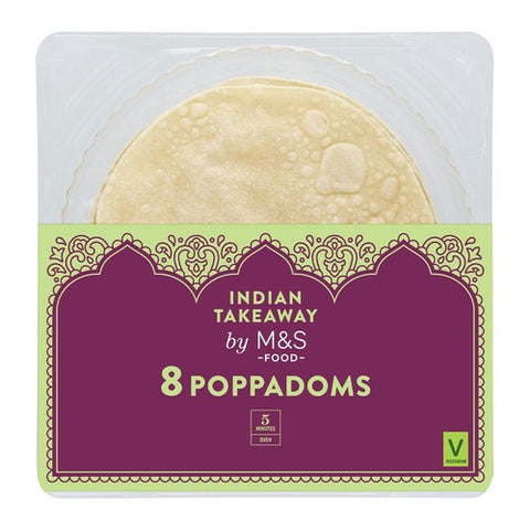 M&S Poppadoms 64g (Pack of 6)