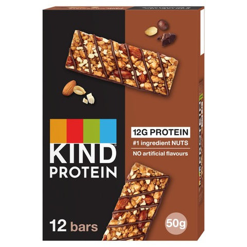 KIND Milk Chocolate Latte Protein 12 x 50g (Pack of 3)