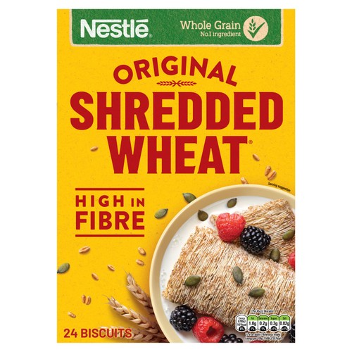 Shredded Wheat Original Cereal 24 Biscuits 540g (Pack of 3)
